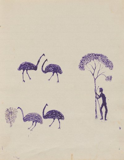 Kwatkwat Volk - Skizzenbuch hauptsächlich über Aktivitäten von Aborigines und Weißen von Tommy McRae